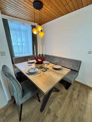 Ferienhaus Dörfl - Essgelegenheit
