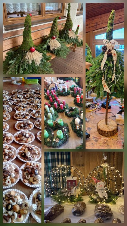 Foto mit unterschiedlichen Werken